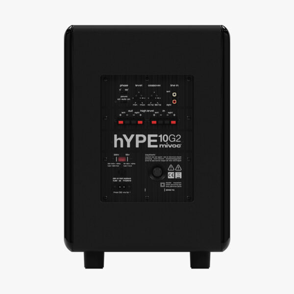 mivoc hYPE 10G2 10 Zoll / 25 cm Aktiv-Subwoofer – Bild 4